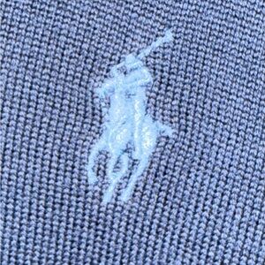 Ralph Lauren Men's Light Blue Sweater